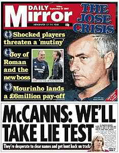 Daily Mirror, 19 September 2011