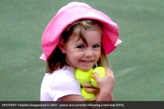 MYSTERY: Maddie disappeared in 2007 - police are currently following a new lead [EPA]