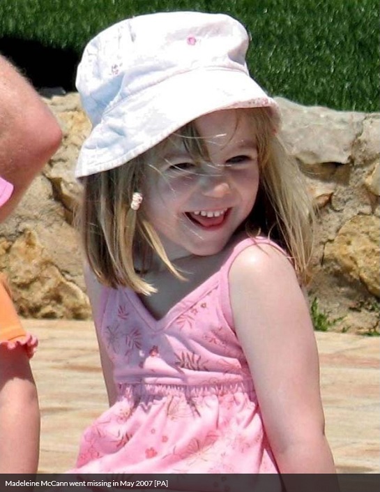 Madeleine McCann went missing in May 2007 [PA] 