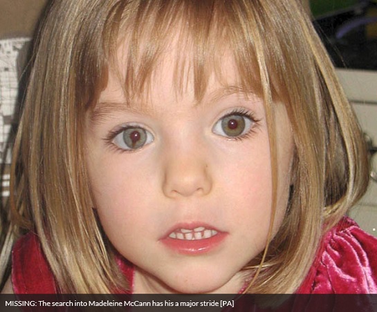 MISSING: The search into Madeleine McCann has his a major stride [PA]