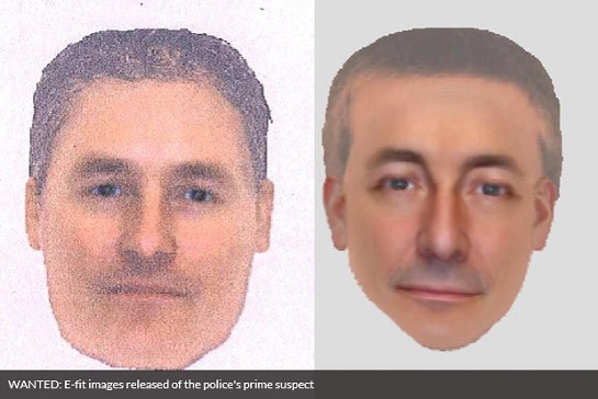 WANTED: E-fit images released of the police's prime suspect