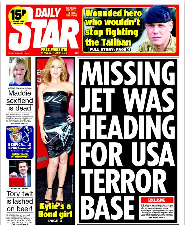 Daily Star, 21 March 2014