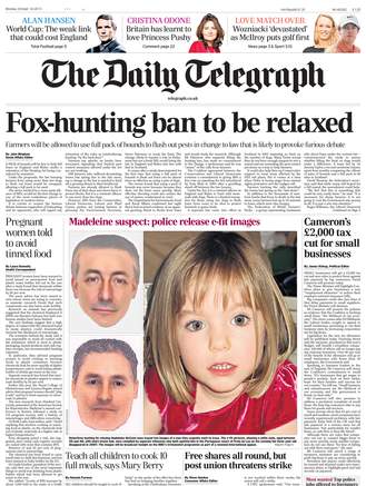 The Daily Telegraph, 14 October 2013