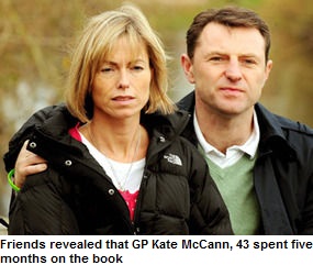 Friends revealed that GP Kate McCann, 43 spent five months on the book