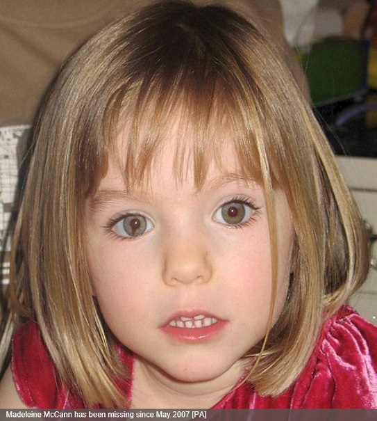 Madeleine McCann has been missing since May 2007 [PA]