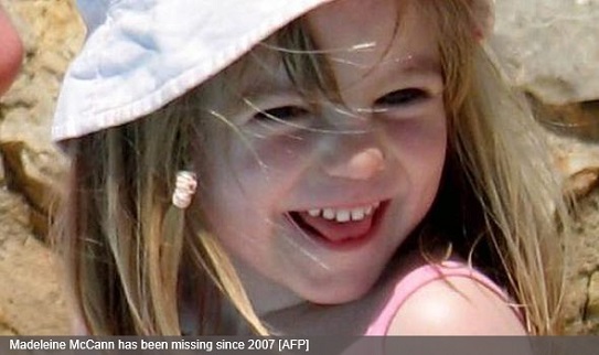 Madeleine McCann has been missing since 2007 [AFP]