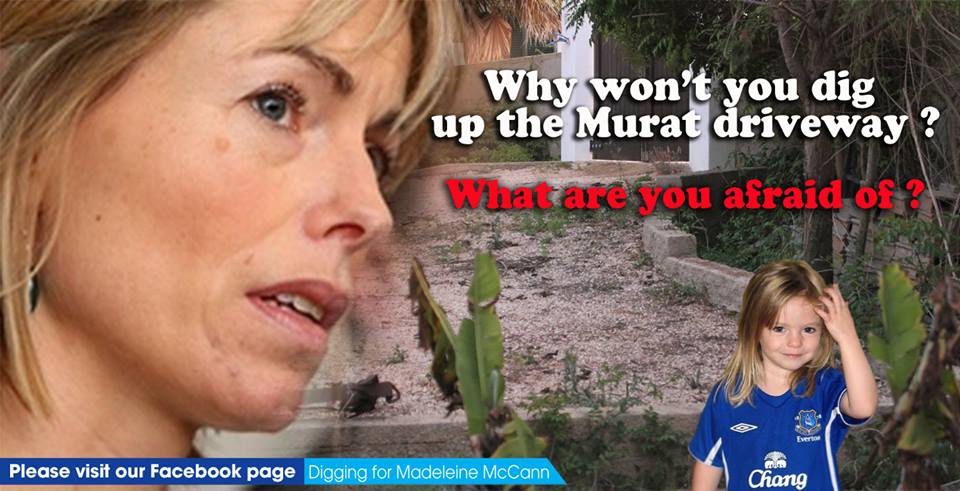 Digging for Madeleine McCann graphic