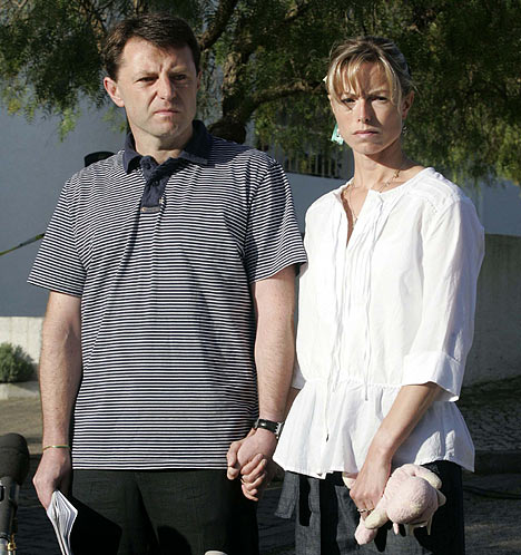 Gerry and Kate McCann, 14 May 2007