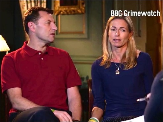 Emotional: An interview with Kate and Gerry McCann will also be shown during the special episode of Crimewatch tonight