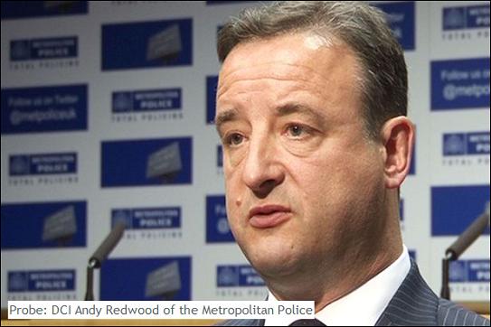 Probe: DCI Andy Redwood of the Metropolitan Police