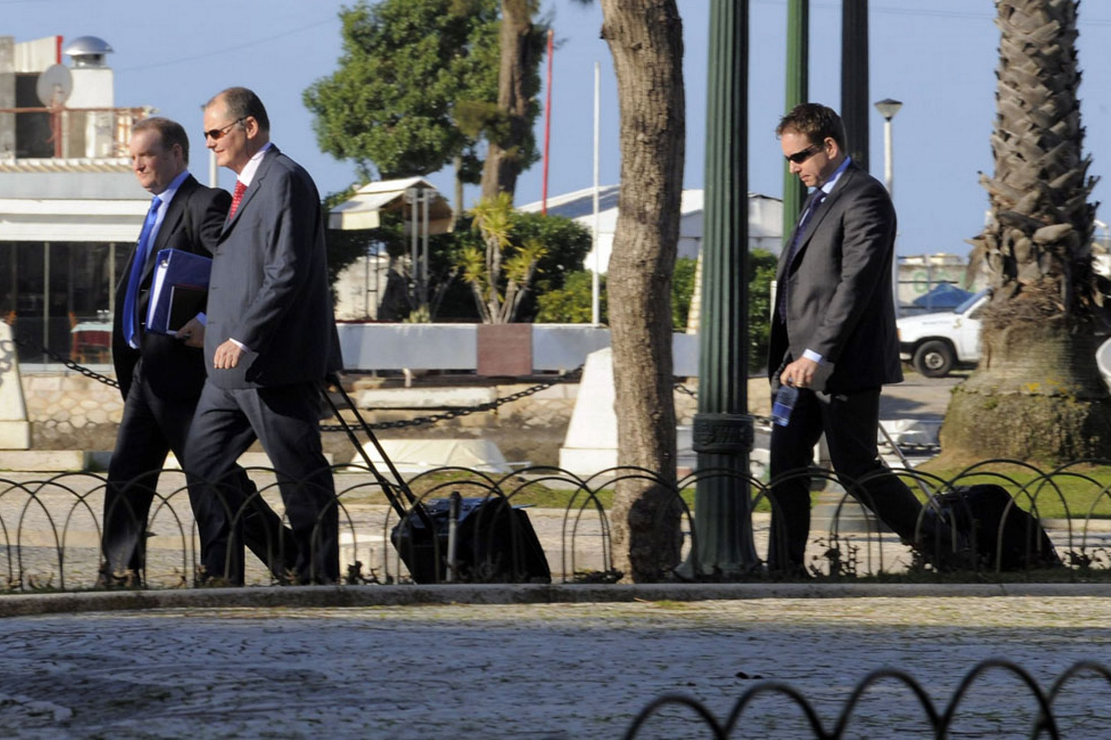 They headed a meeting with portuguese investigation police relating to the Madeline McCann case, which was attended by current police investigation Director Mota Carmo