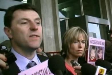 Gerry and Kate McCann, when questioned about the 'abduction'