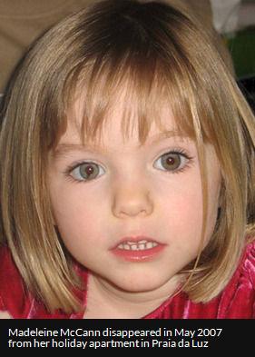 Madeleine McCann disappeared in May 2007 from her holiday apartment in Praia da Luz