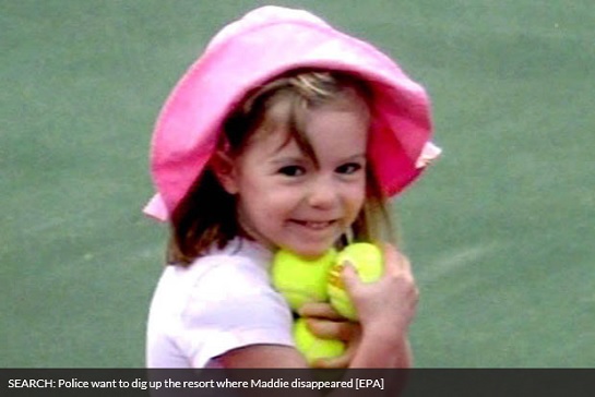 SEARCH: Police want to dig up the resort where Maddie disappeared [EPA]