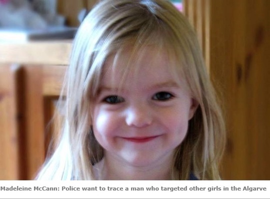 Madeleine McCann: Police want to trace a man who targeted other girls in the Algarve