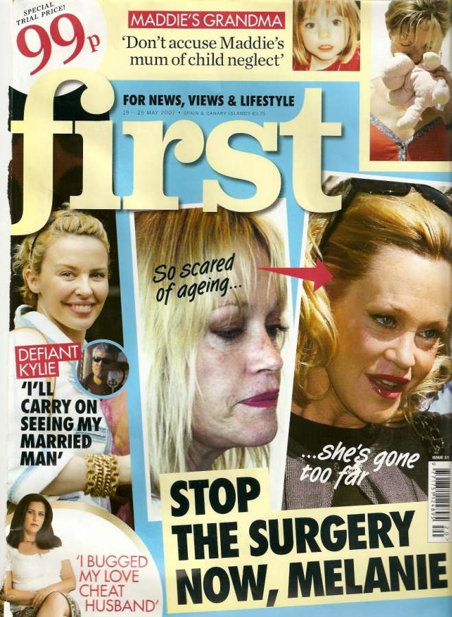 First magazine cover, 19-25 May 2007