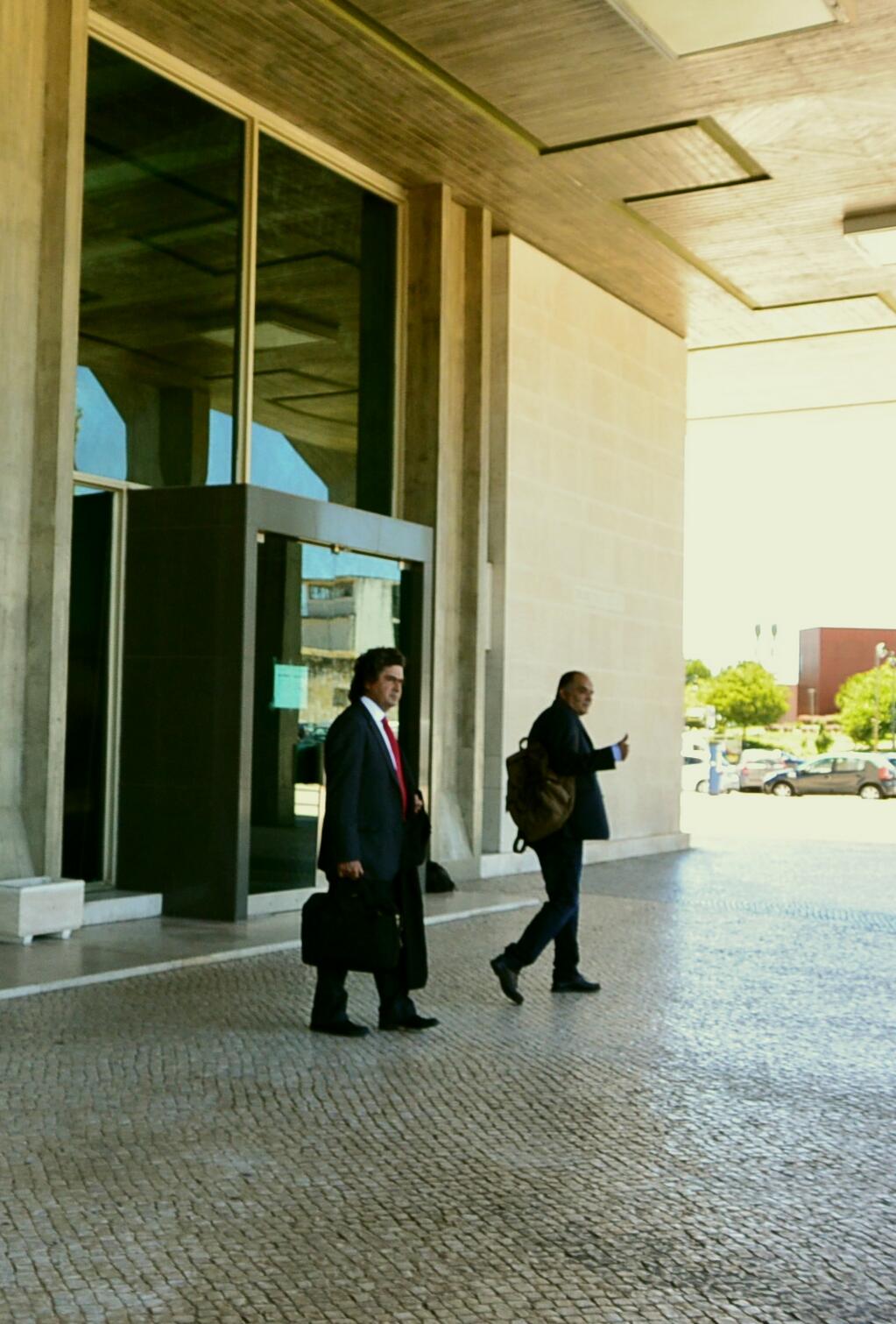 Gonçalo Amaral with new lawyer Miguel Rodrigues
