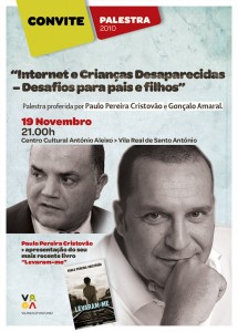 "Missing Children" is theme of lecture by Gonçalo Amaral