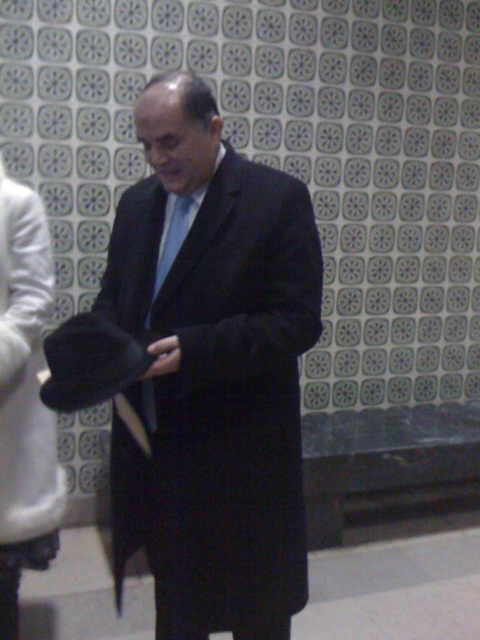 Gonçalo Amaral arrives at Lisbon Court, 18 February 2010