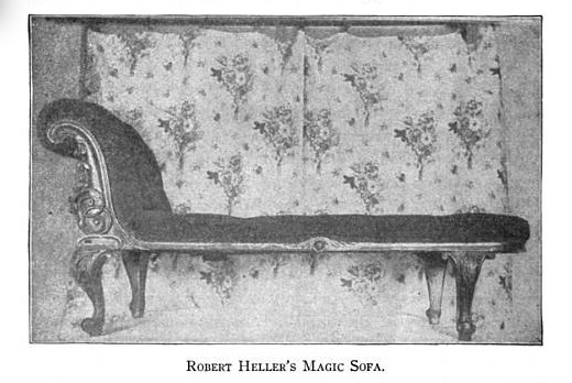 Robert Heller's magic sofa
