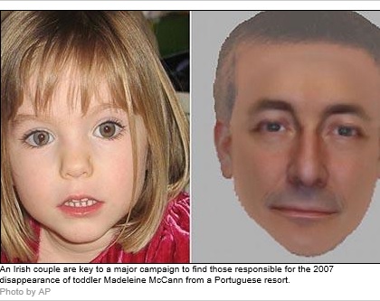 An Irish couple are key to a major campaign to find those responsible for the 2007 disappearance of toddler Madeleine McCann from a Portuguese resort.