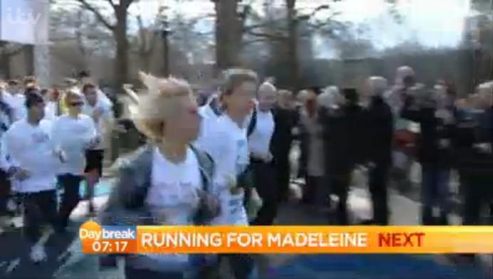 'Running for Madeleine' - ITV Daybreak interview, 18 April 2013