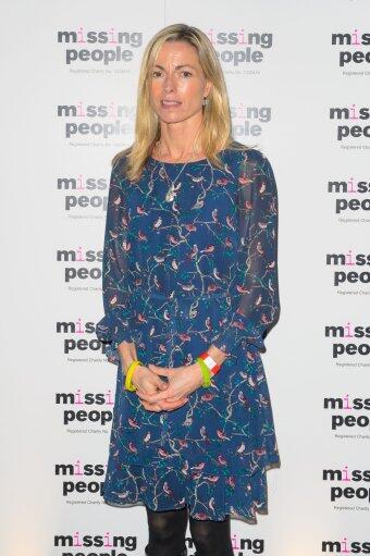 Kate McCann arrives at the Missing People gala dinner in London tonight