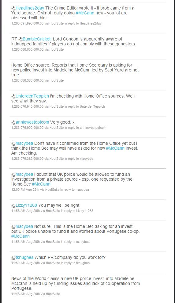 Keir Simmons - ITV, Twitter, 29 August 2010
