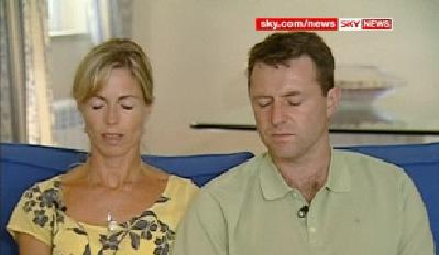 Kate and Gerry McCann, 09 August 2007