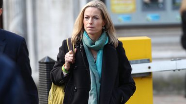 Kate McCann arrives at the Queen Elizabeth II conference centre in Westminster for the publication of the report