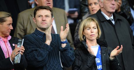 Kate and Gerry McCann at Goodison