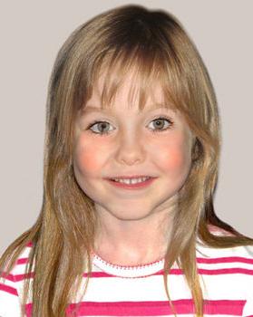 FAMILY LIKENESS: The new image shows Maddie's likeness to mum Kate 