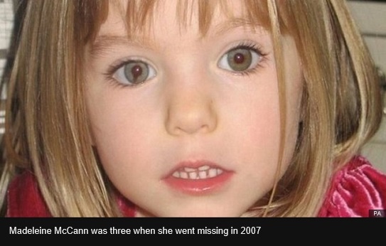 Madeleine McCann was three when she went missing in 2007