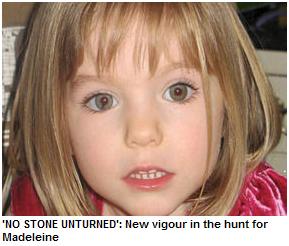 'NO STONE UNTURNED': New vigour in the hunt for Madeleine