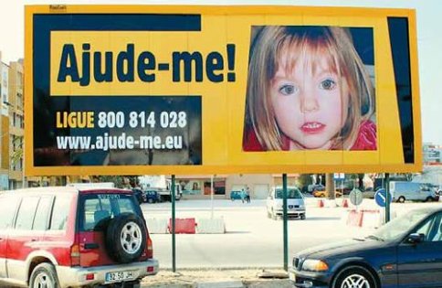Maddie poster on billboard