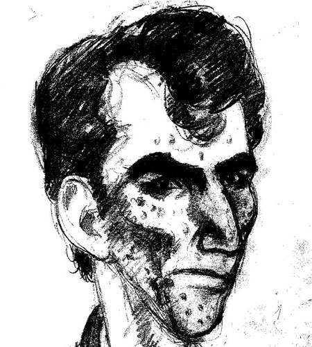 'Fresh lead': An artist's impression of the suspect 