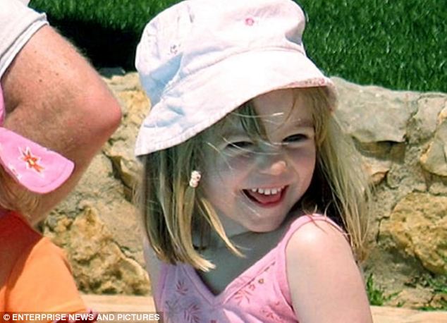 Madeleine, then aged three went missing from the Ocean Club resort in May 2007