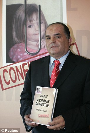 The couple are suing Mr Amaral over his 2008 book entitled Maddie: The Truth Of The Lie