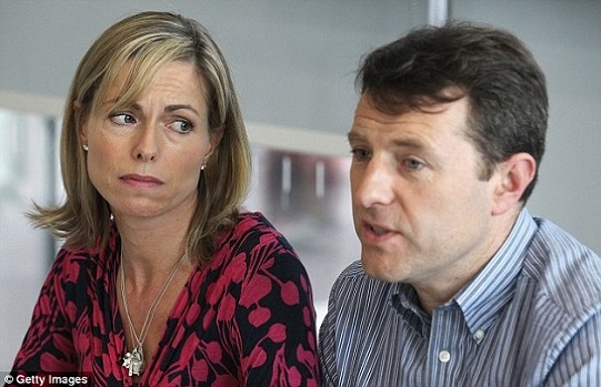 Kate and Gerry McCann (pictured) have always remained optimistic about finding their daughter Maddie