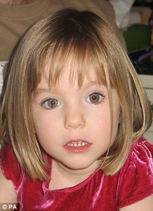 Breakthrough: Madeleine McCann went missing during a family holiday to Praia da Luz in Portugal in May 2007