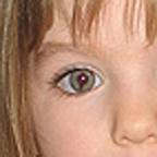 Close up of Madeleine's eye