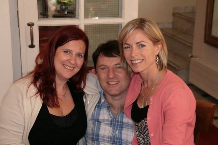 The McCanns relaxing with Seija Rutter in Amsterdam, 22 June 2011