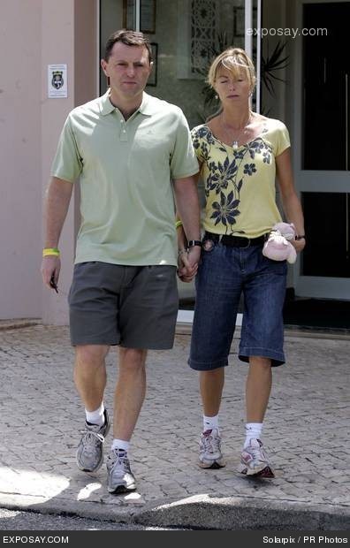 The McCanns in Portugal, 08 August 2007