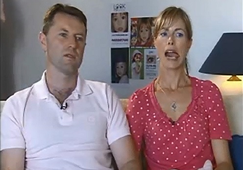 The McCanns interviewed 3 weeks after Madeleine's disapperance