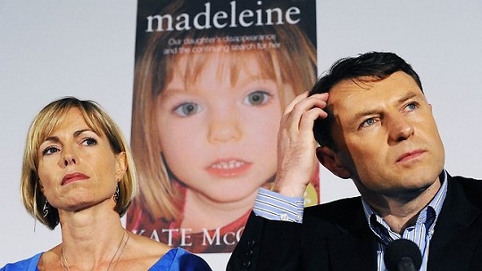 Kate and Gerry McCann answer questions at the launch of Kate's new book about the disappearance of her daughter Madeleine, 3, in 2007