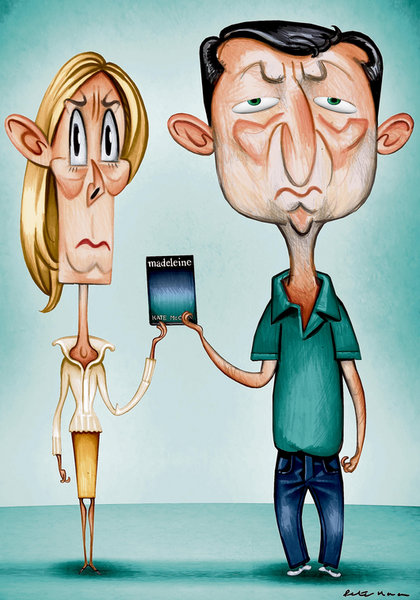 The McCanns, illustration by Peter Hanan
