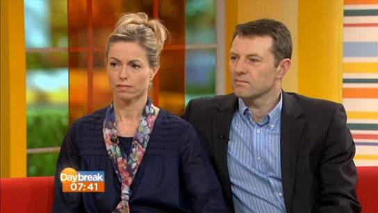 Kate and Gerry McCann - ITV Daybreak, 01 May 2013