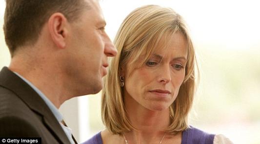 Agony: Gerry and Kate suffered the cruel vilification of strangers who accused them of parental neglect