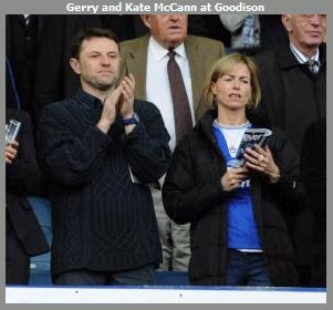 Gerry and Kate McCann at Goodison