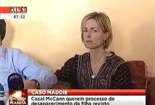 Kate McCann at Lisbon press conference
